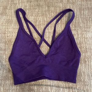 Purple Lululemon Bra